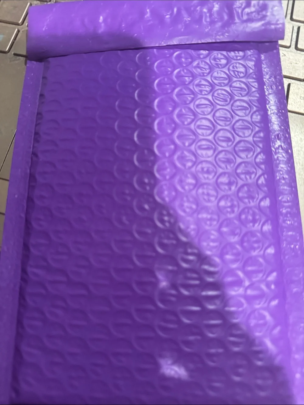 Purple Bubble-poly mailers